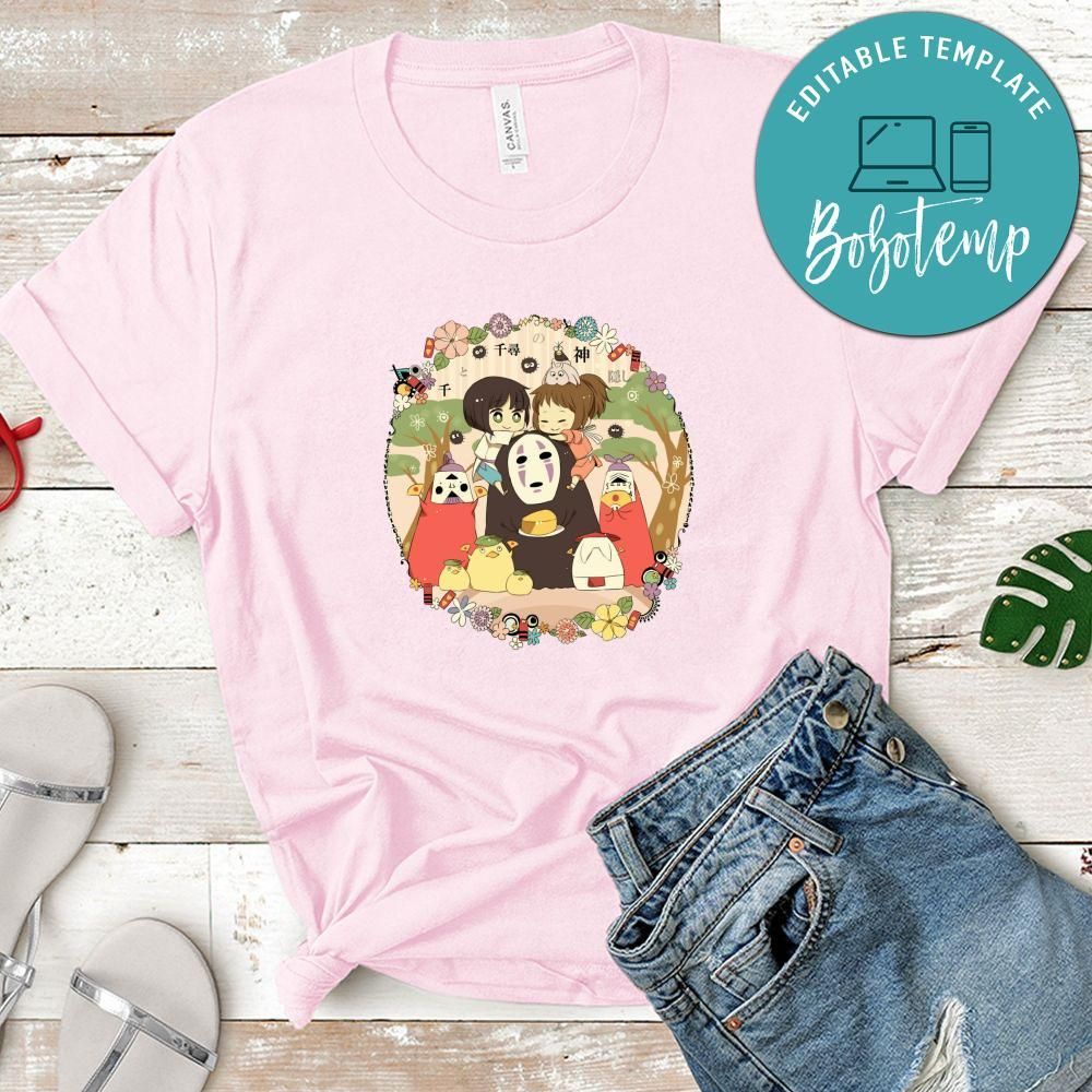 Spirited Away Animated Shirt