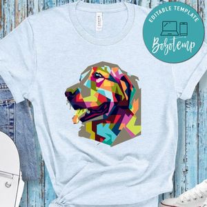 Colorful Dog T-Shirt