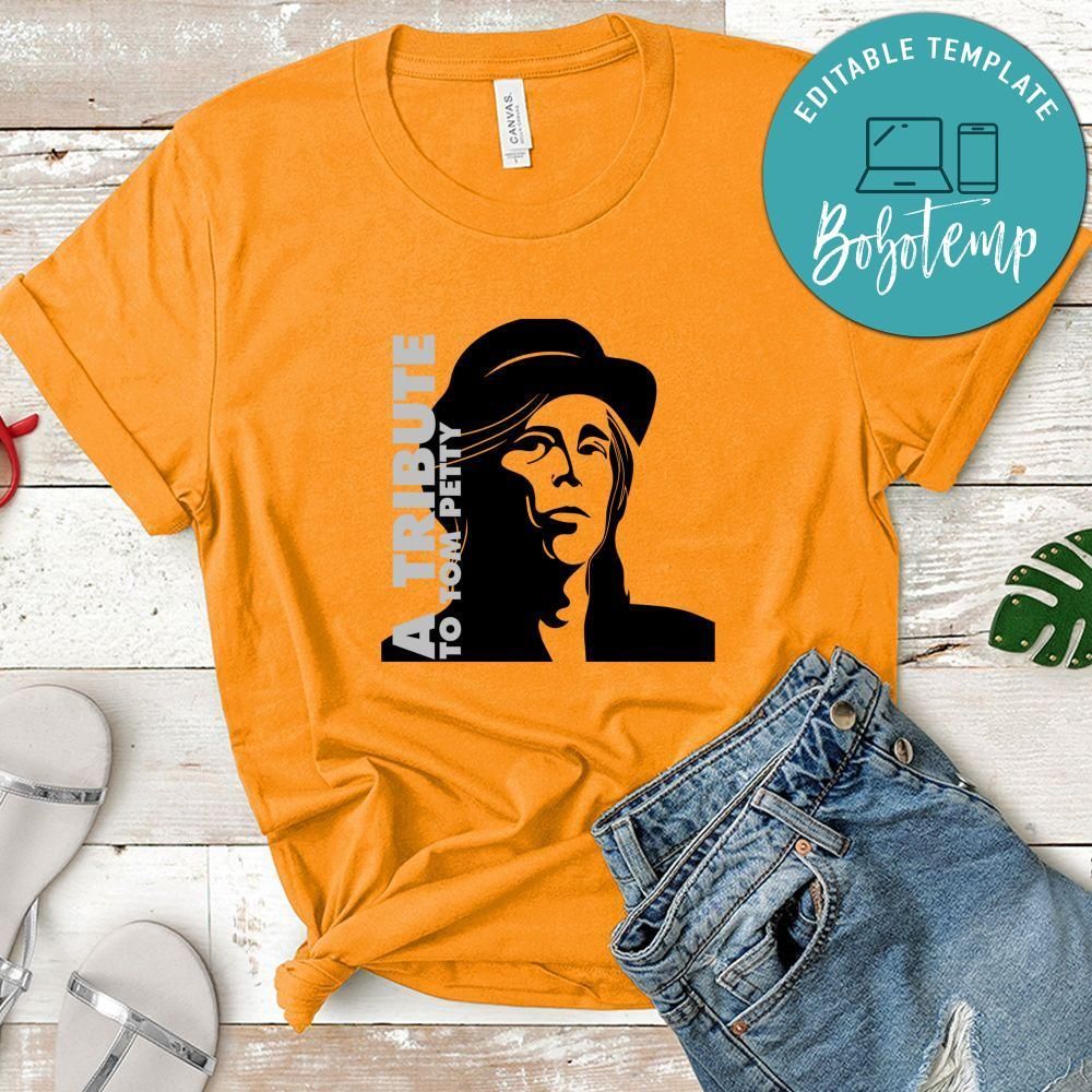 A Tribute To Tom Petty White Shirt