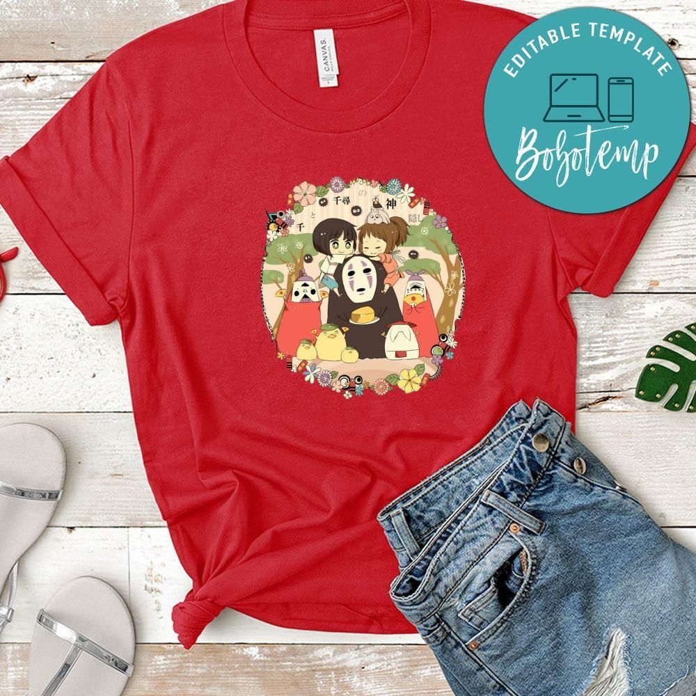 Spirited Away Animated Shirt