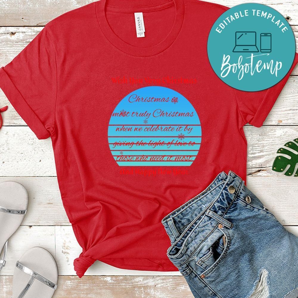 Wish You Very Christmas And Happy New Year Shirt