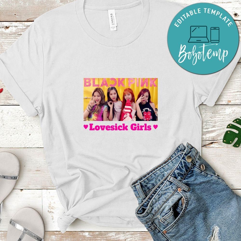 Blackpink Lovesick Girls Shirts