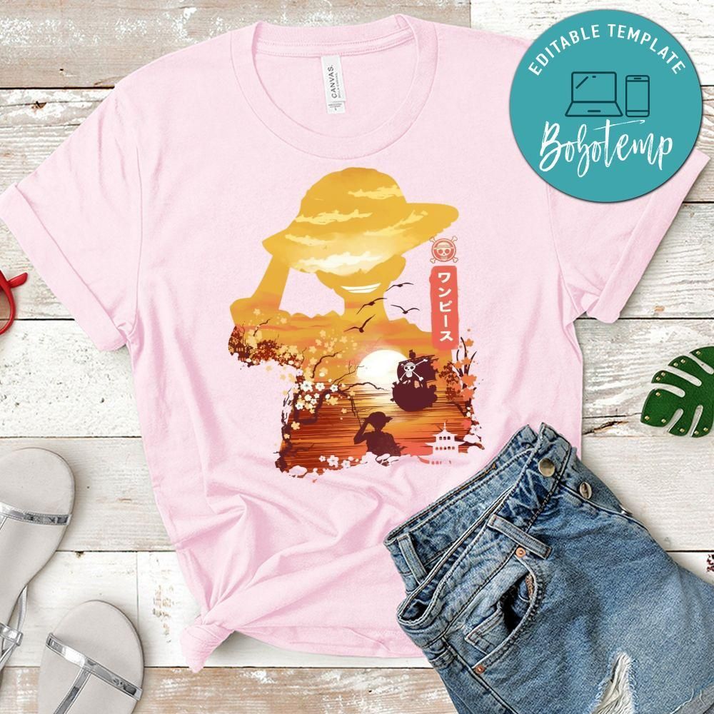 One Piece Japanese Style Shirt