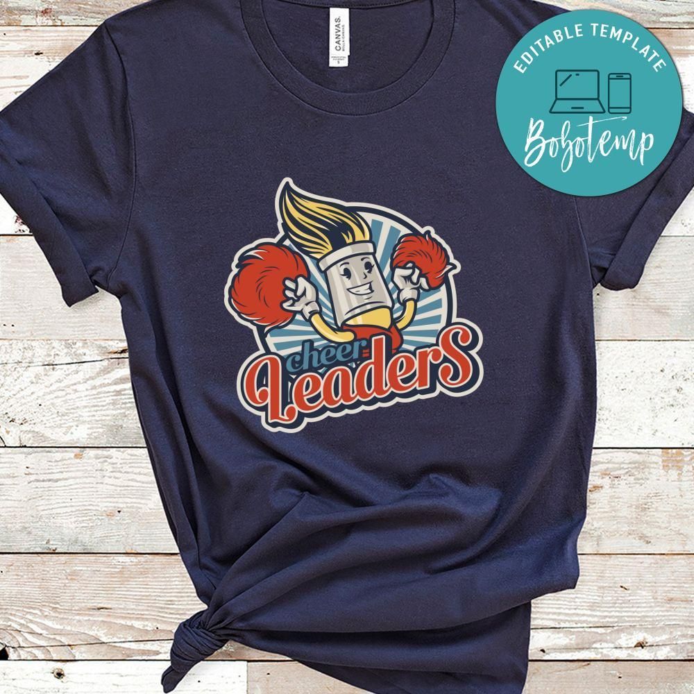 Funny Round Badges Cheer Leaders Shirt