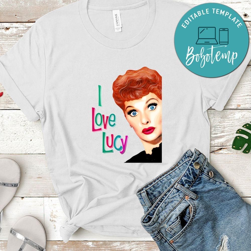 I Love Lucy Shirt Lucy Pop Art Shirt