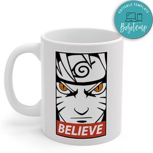 Naruto Believe Mug