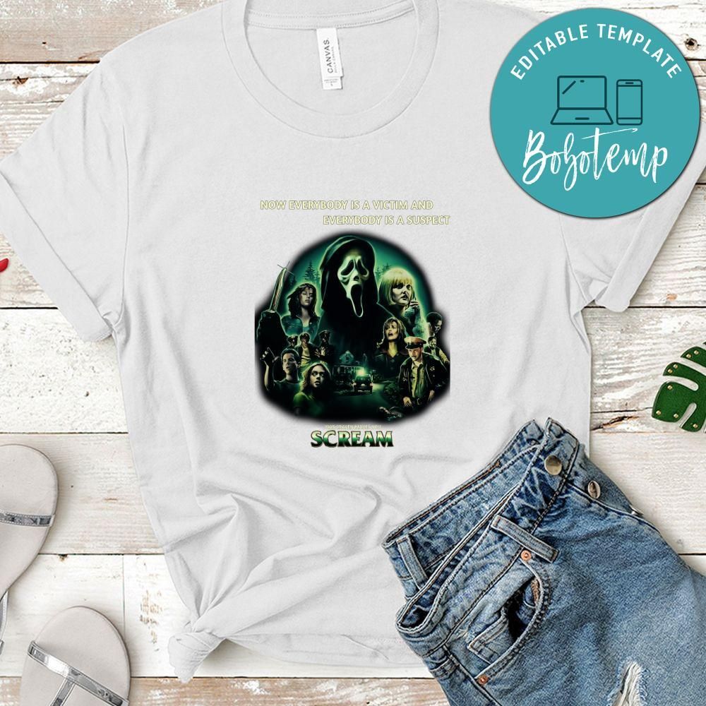 Scream Retro 90s Cult Horror Film Shirt, Scream Shirt, Was Craven Makes You Scream Shirt