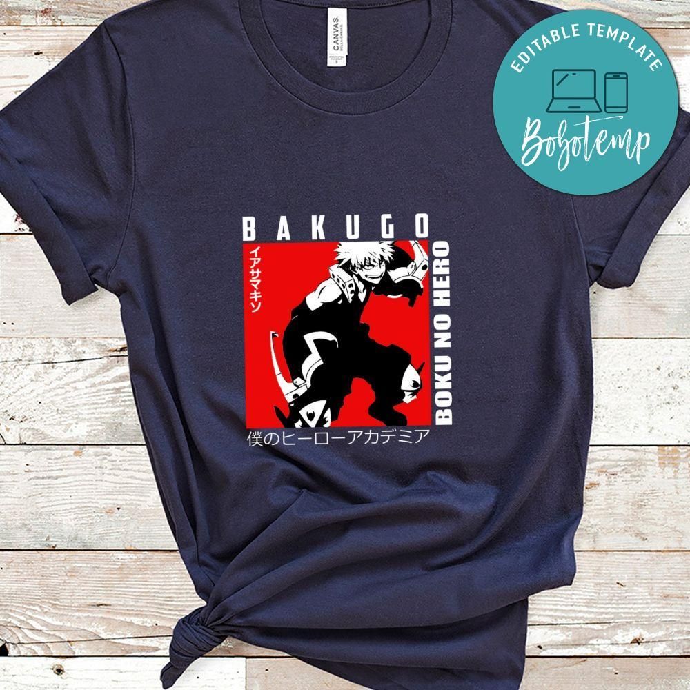 My Hero Academia Shirt, Bakugo Katsuki Shirt