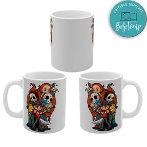 Horrow Characters Horror Movie Mug
