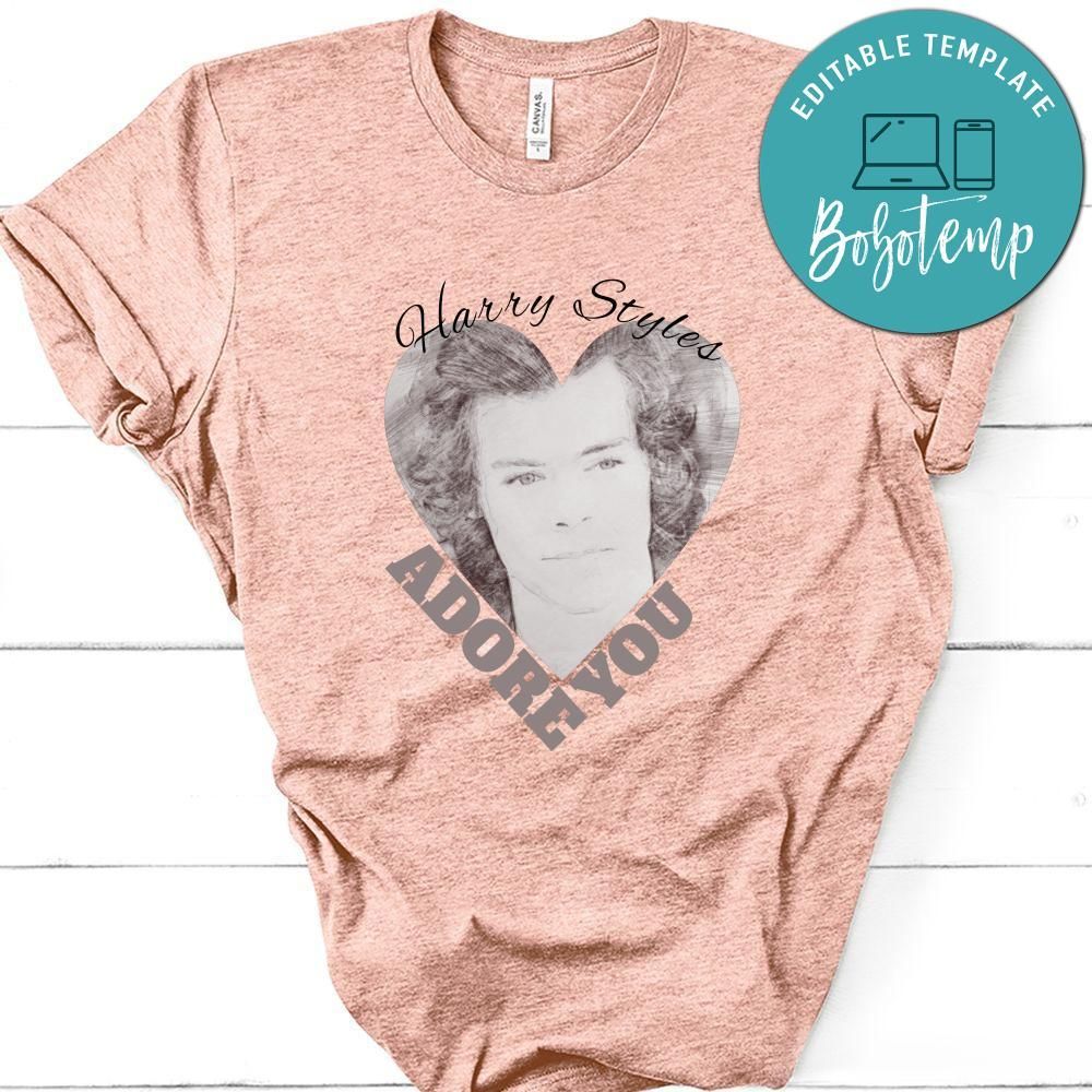 Pencil Draw Harry Styles Adore You Shirts