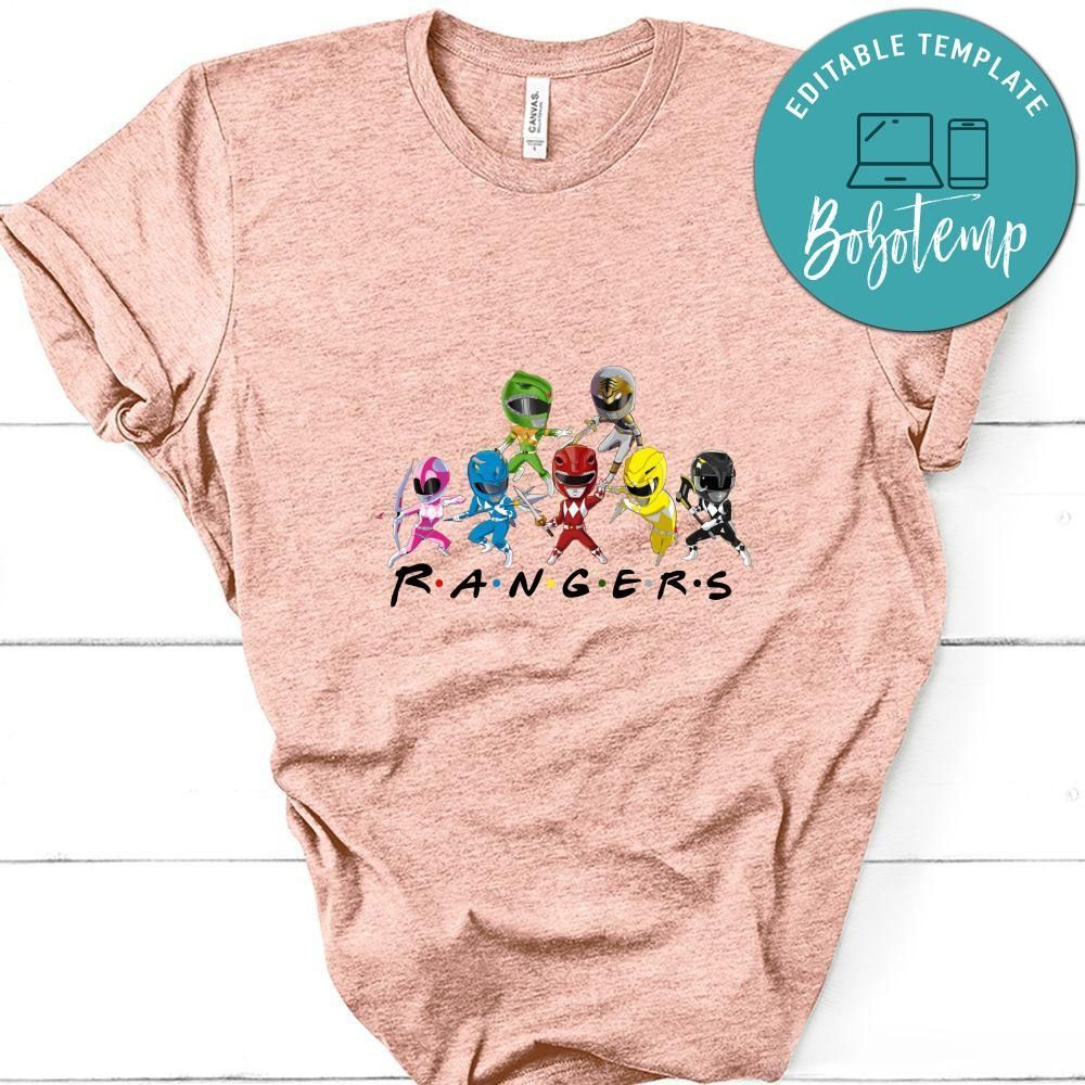 Mighty Morphin Power Rangers Shirt, Rangers Shirt