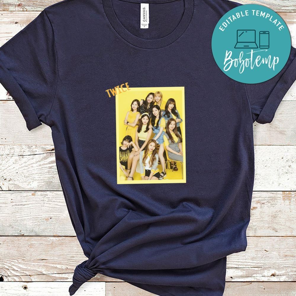 Twice Shirt, K Pop Band Shirt