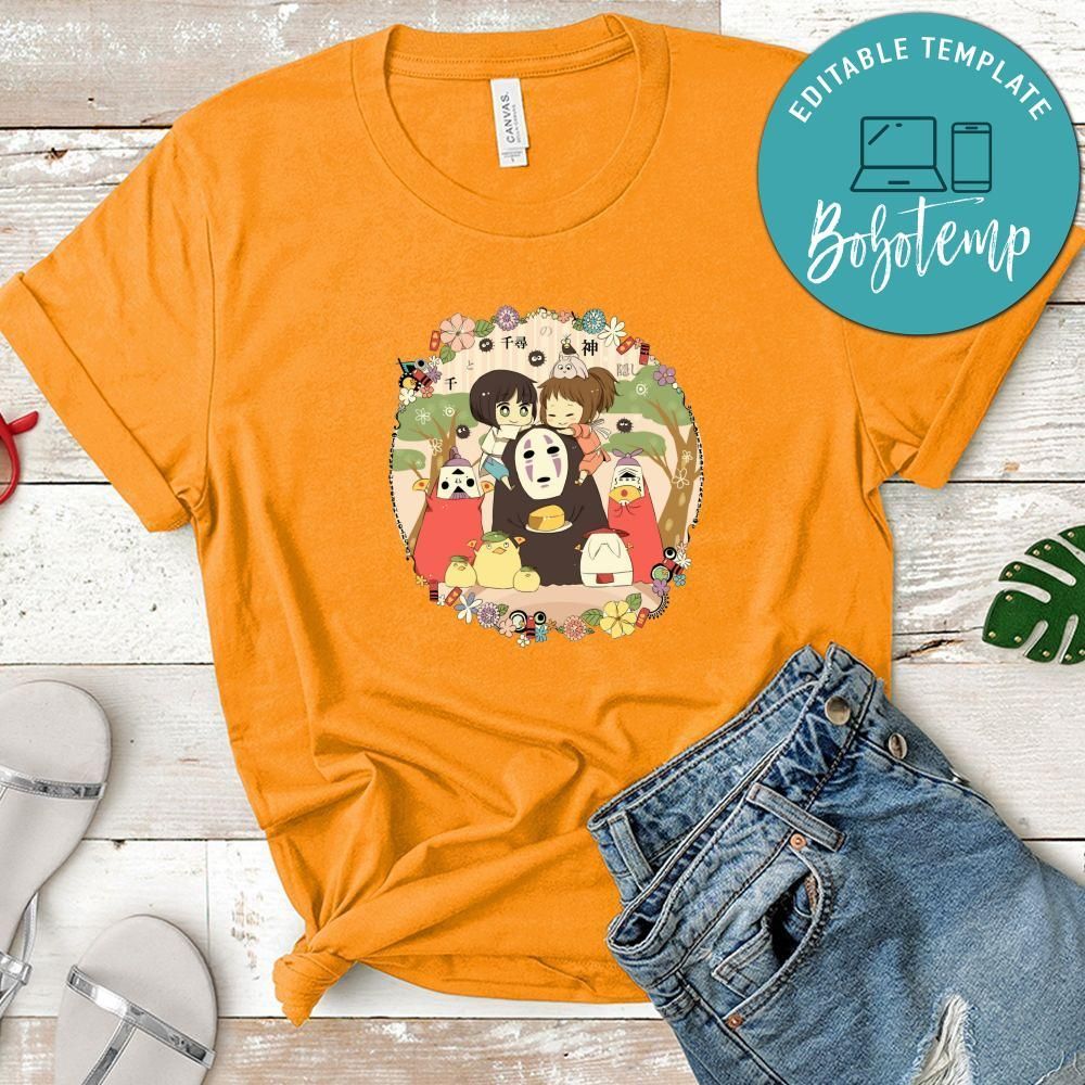 Spirited Away Animated Shirt