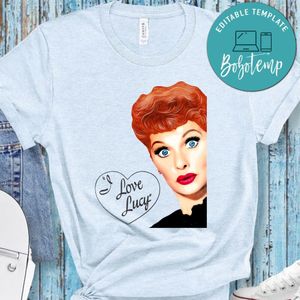 I Love Lucy Heart Shirt Lucy Pop Art Shirt