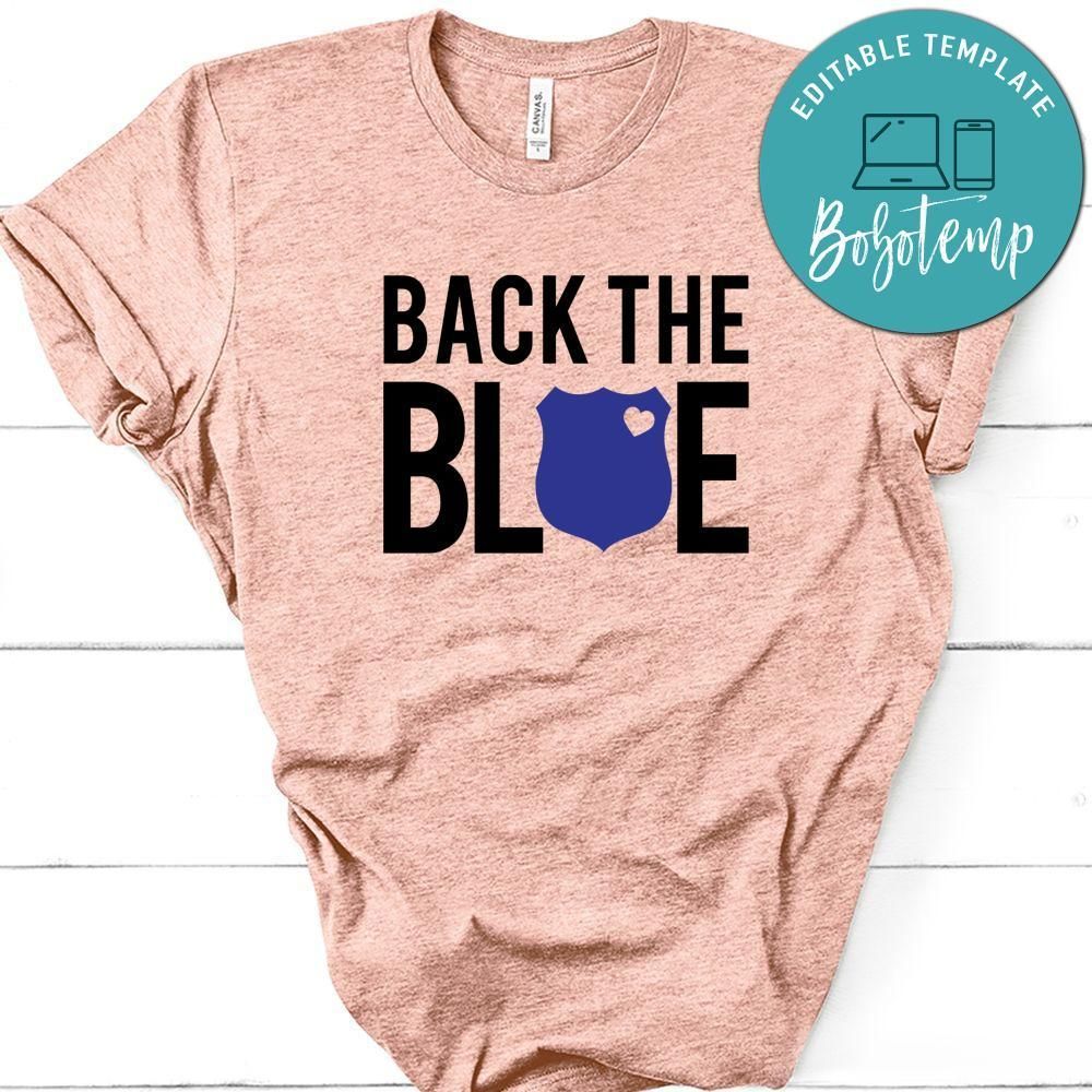 Back The Blue Shirt
