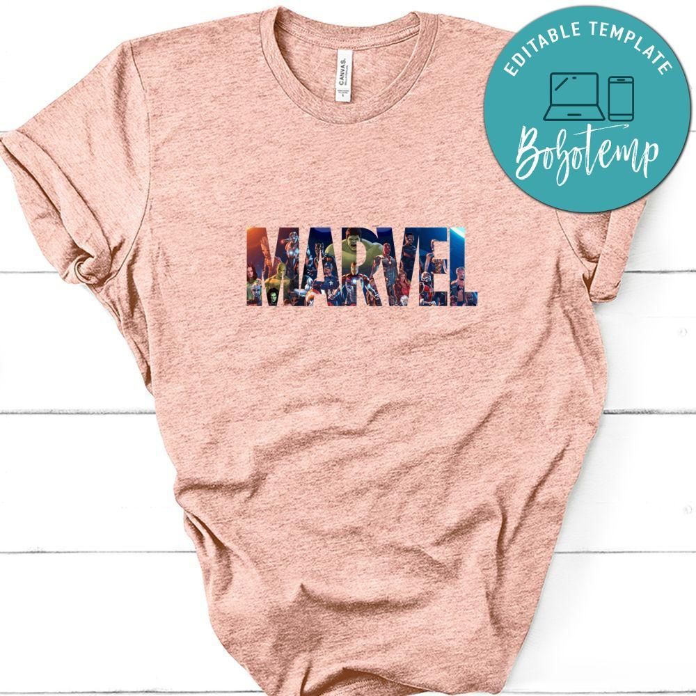 Marvel Comics Superhero Shirt, Marvel World Shirt, Marvel Gift Shirt