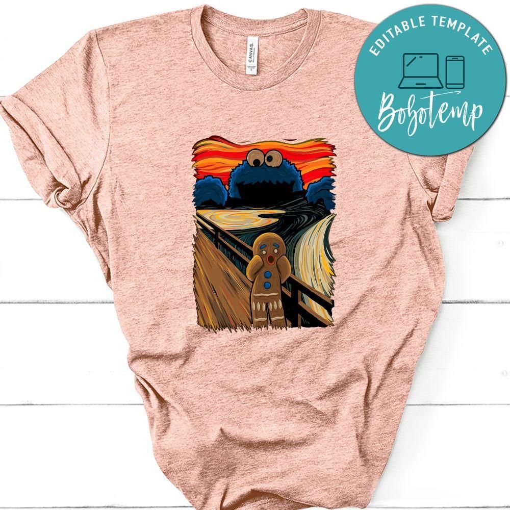 Funny Puppet And Gingerbread Man Shirt, Muppet Shirt