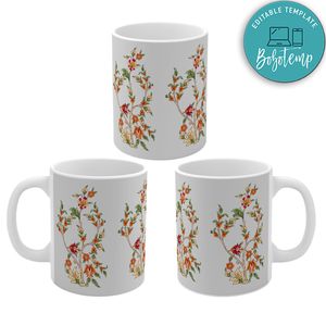 Art Flower Mug