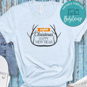 Joyfull Christmas Happy New Year T-Shirt