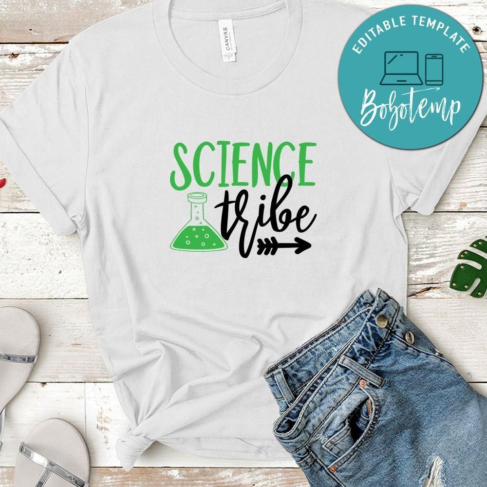 Nerdy Science Tribe Shirt