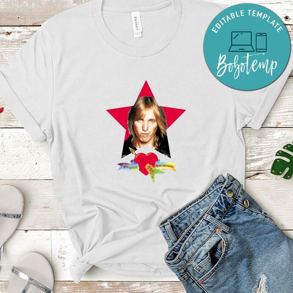 Tom Petty Heartbreakers Star Shirt