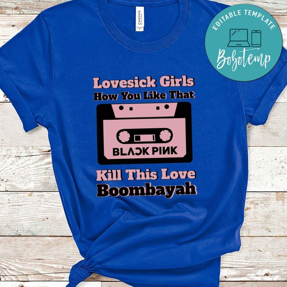 Blackpink Music List Music Cassette Shirt