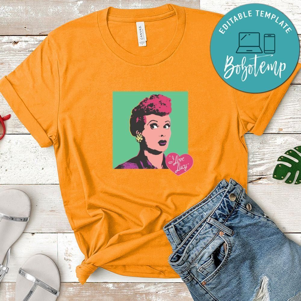 I Love Lucy Portrait Shirt