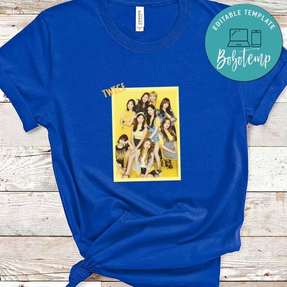 Twice Shirt, K Pop Band Shirt