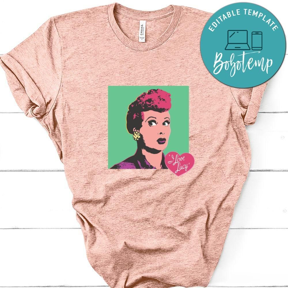 I Love Lucy Portrait Shirt