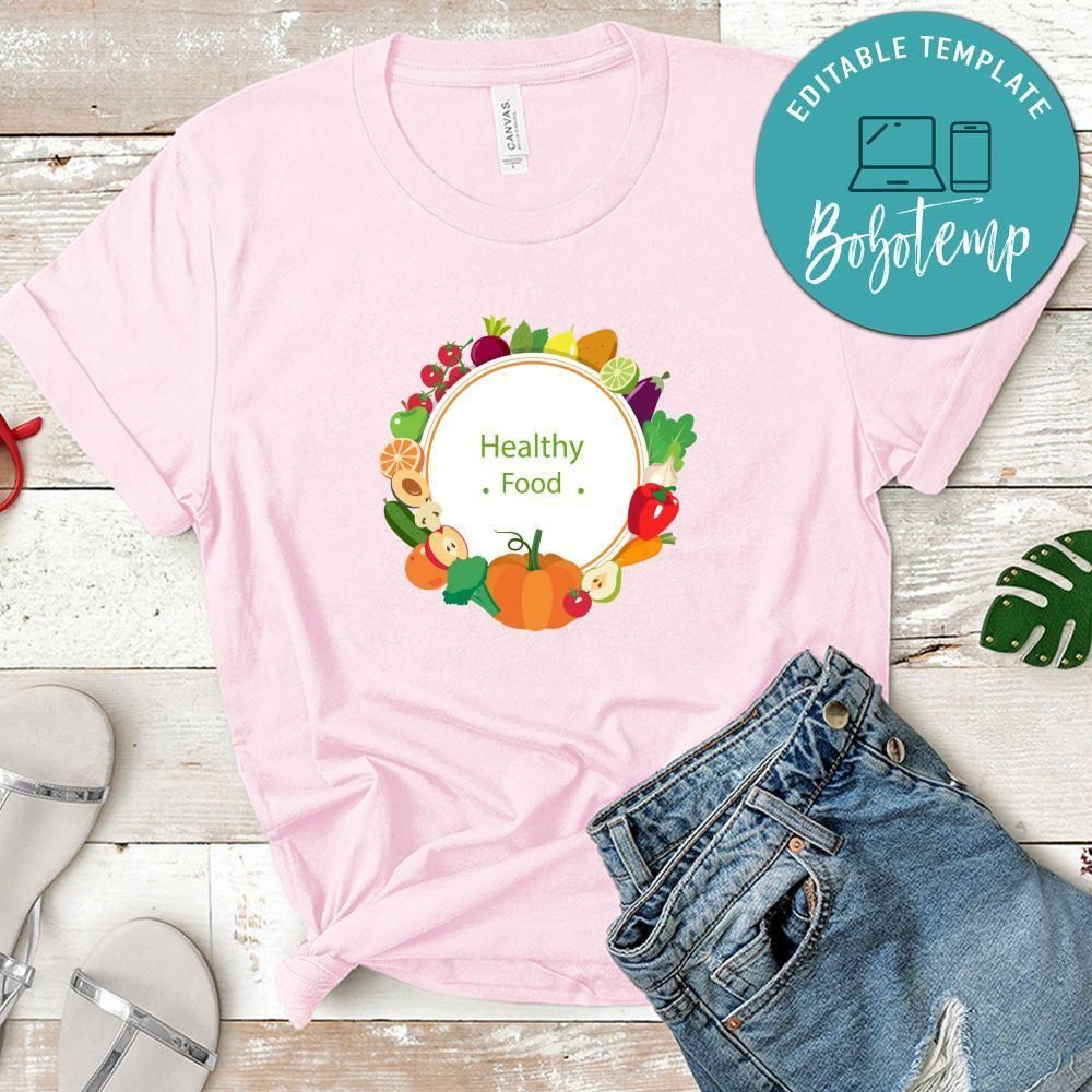 Veggies Healthy Food Shirt