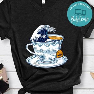 Japon The Great Kanagawa Tea Shirt