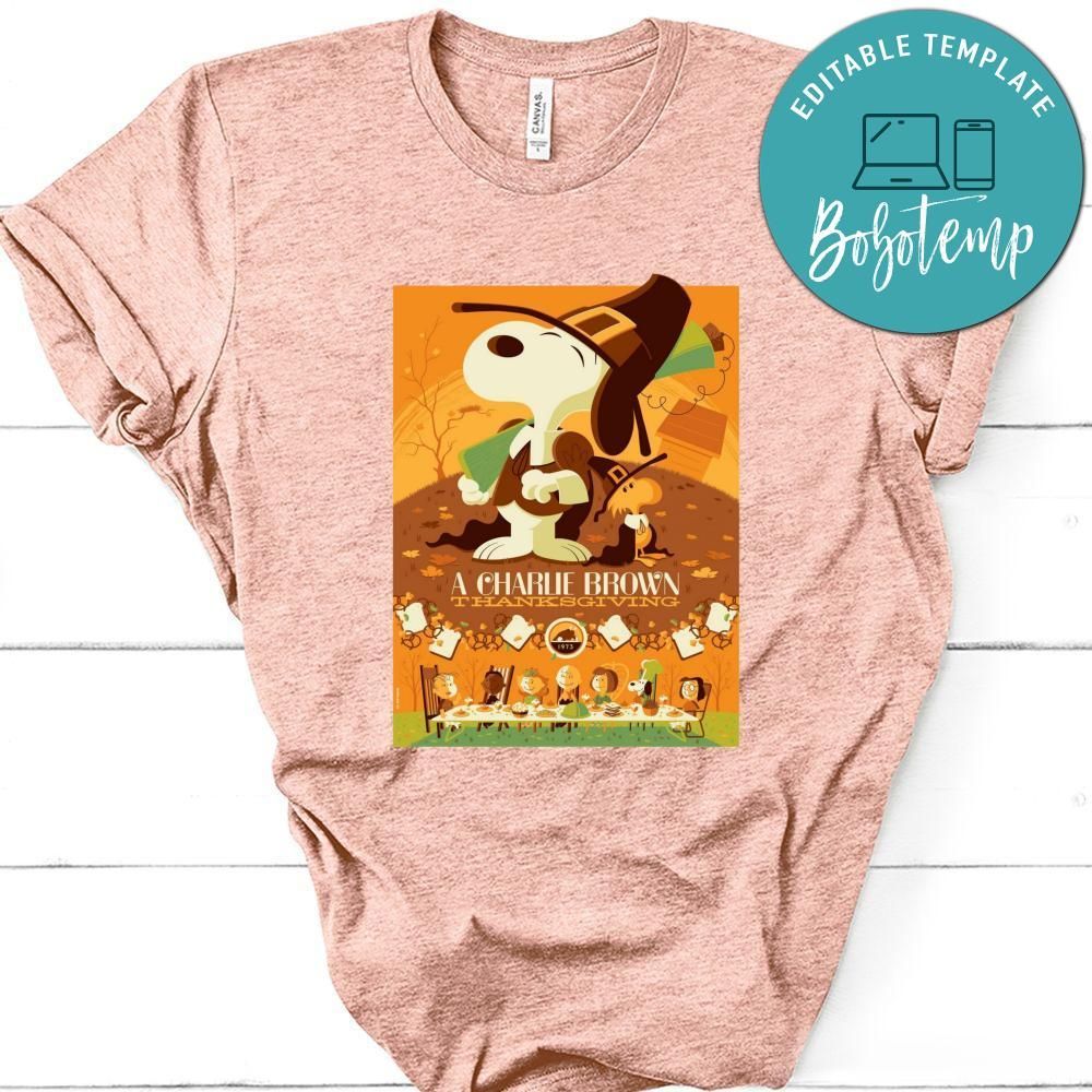A Charlie Brown Thanksgiving Shirt