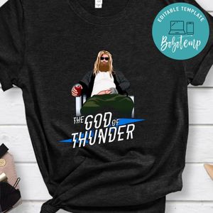 Thor The God Of Thunder Shirt