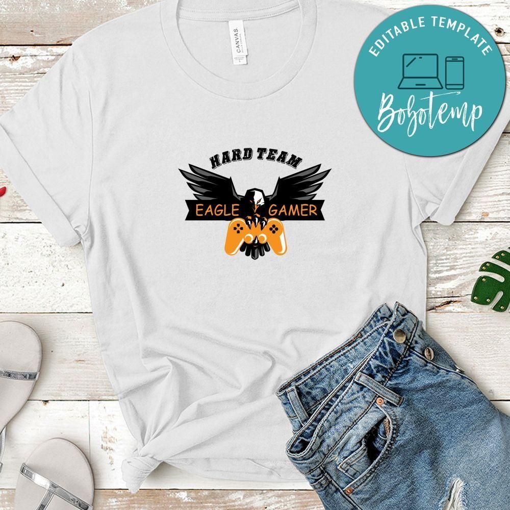 Hard Team Eagle Gamer Shirt