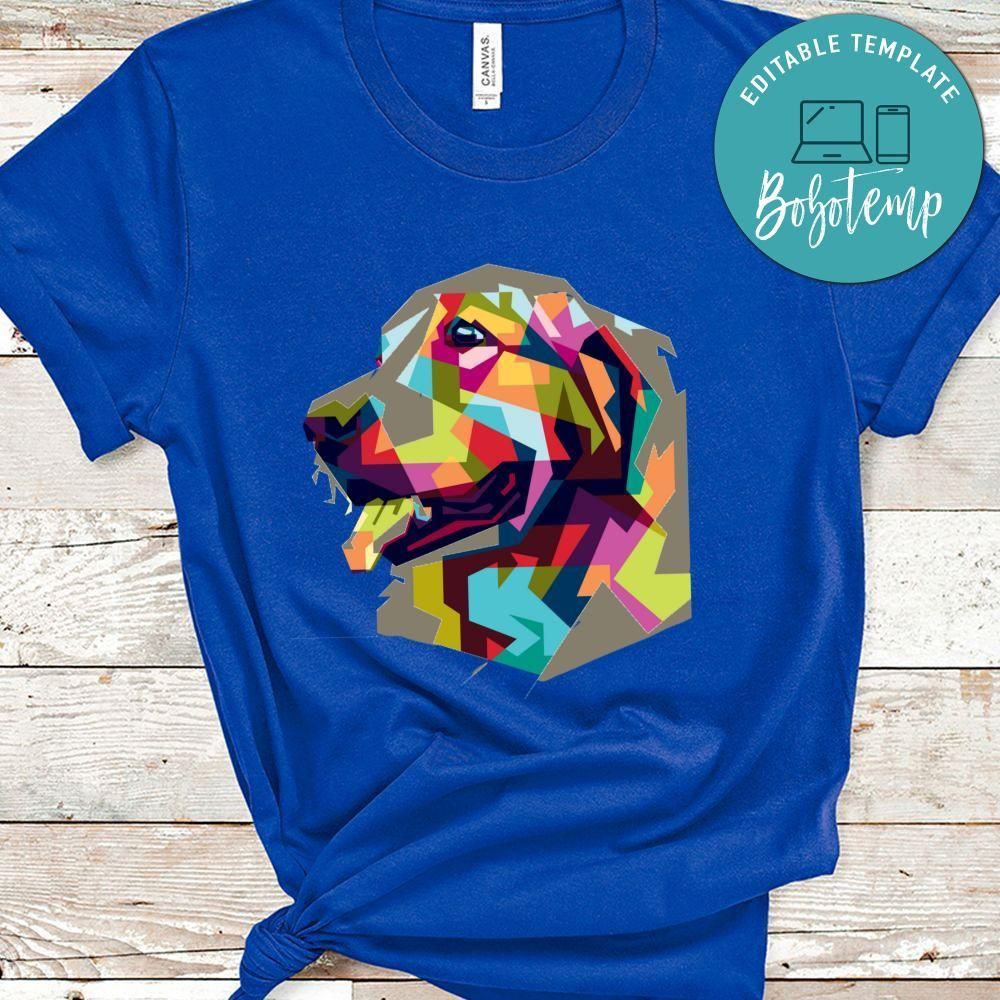 Colorful Dog Shirt
