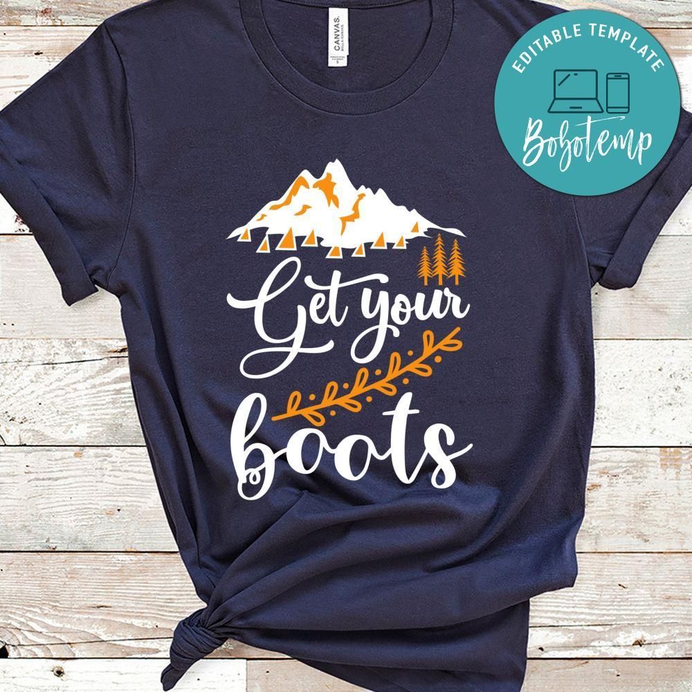 Get You Boots Black Shirt