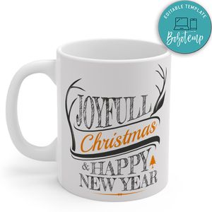 Joyfull Christmas & Happy New Year Mug