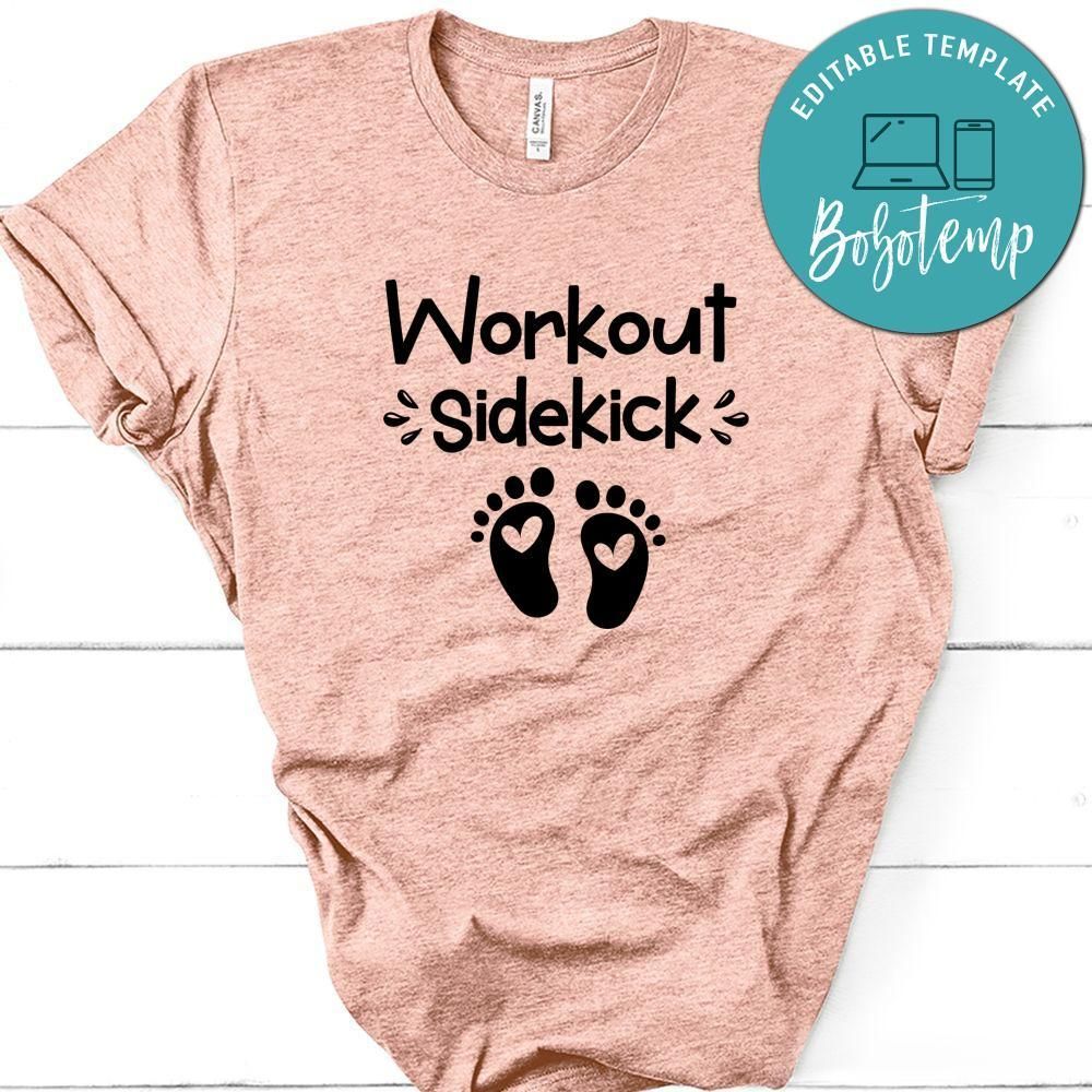 Pregnancy Workout Sidekick Shirt