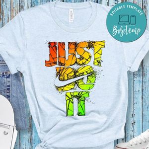 Just Do It Color Retro Shirt