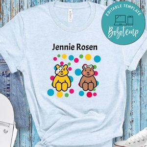 Personalize BBC Children in Need Shirt