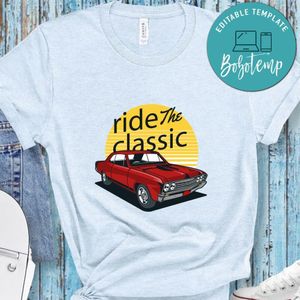 Ride The Classic Shirt, Red Car Shirt