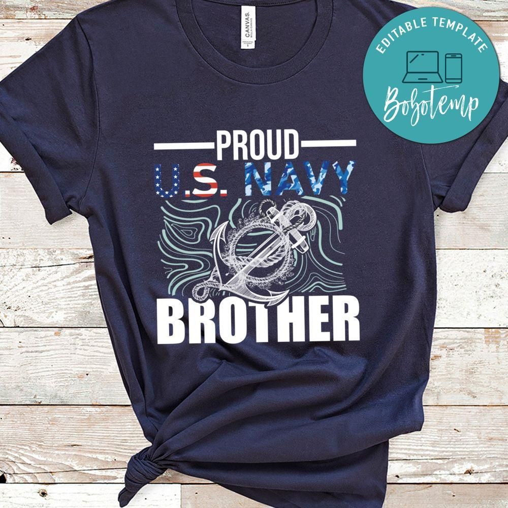 Veteran Proud US Navy Brother Tshirt