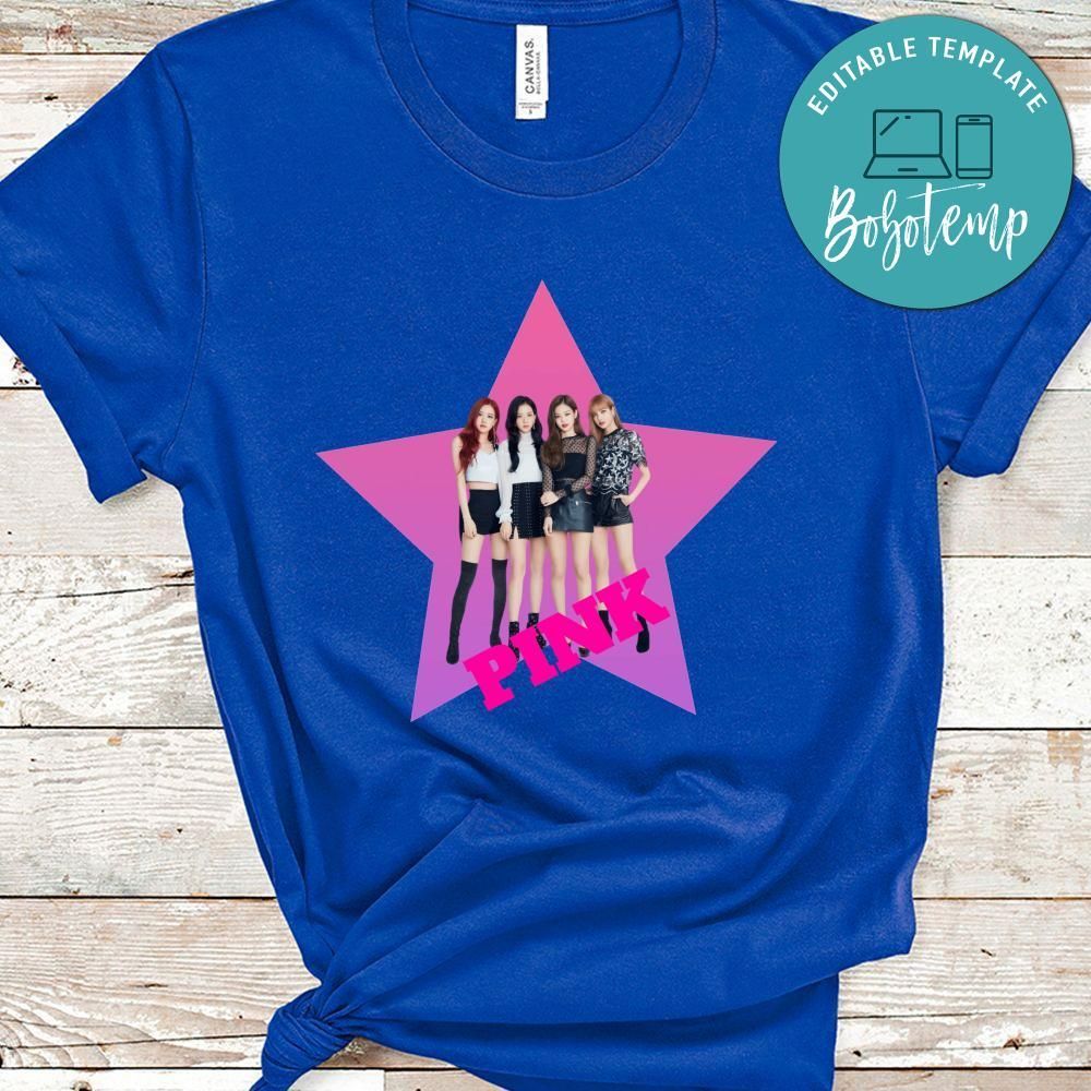 Blackpink Shirt, Pink Shirt