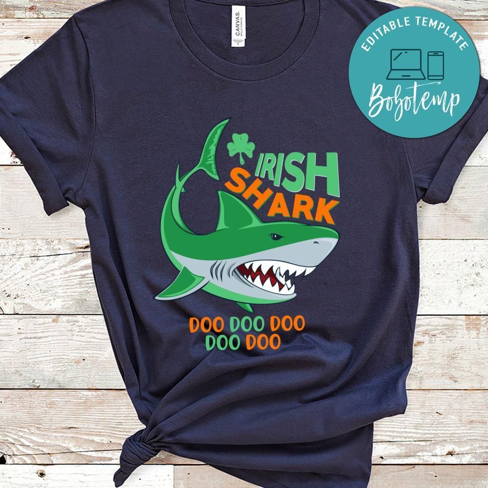 Irish Shark Doo Doo Doo Doo Doo Shirt