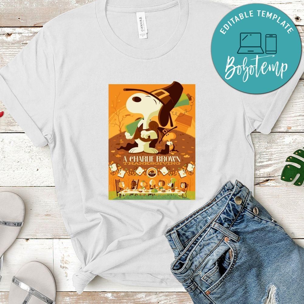 A Charlie Brown Thanksgiving Shirt