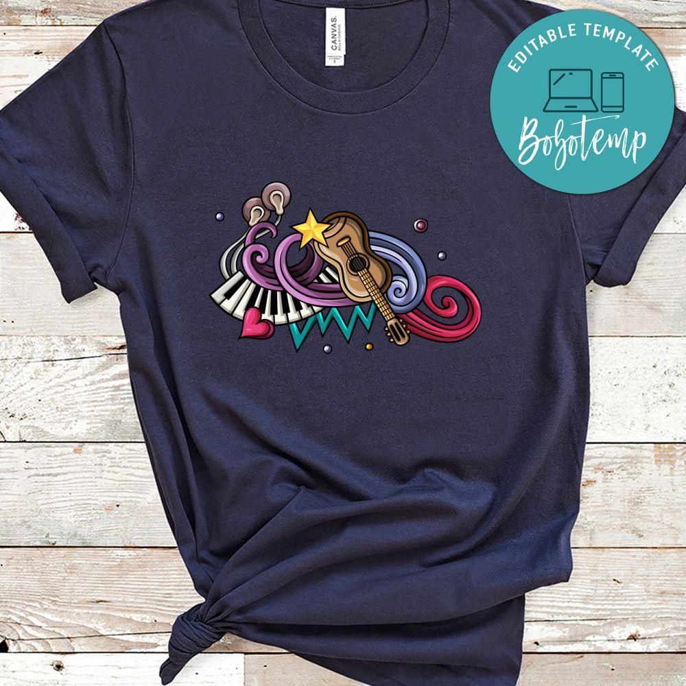 Cartoon Music and Instruments No8 Shirt