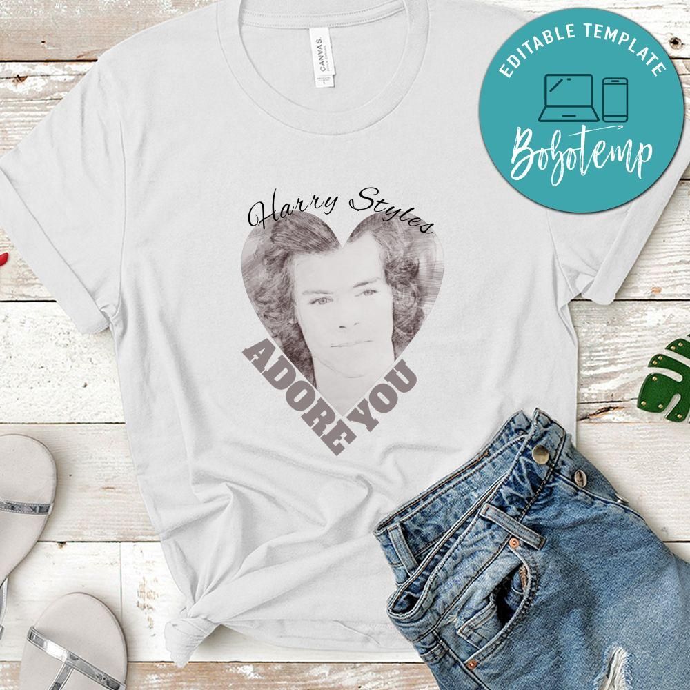 Pencil Draw Harry Styles Adore You Shirts