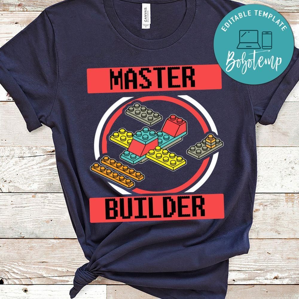 Master Builder Blocks Shirt