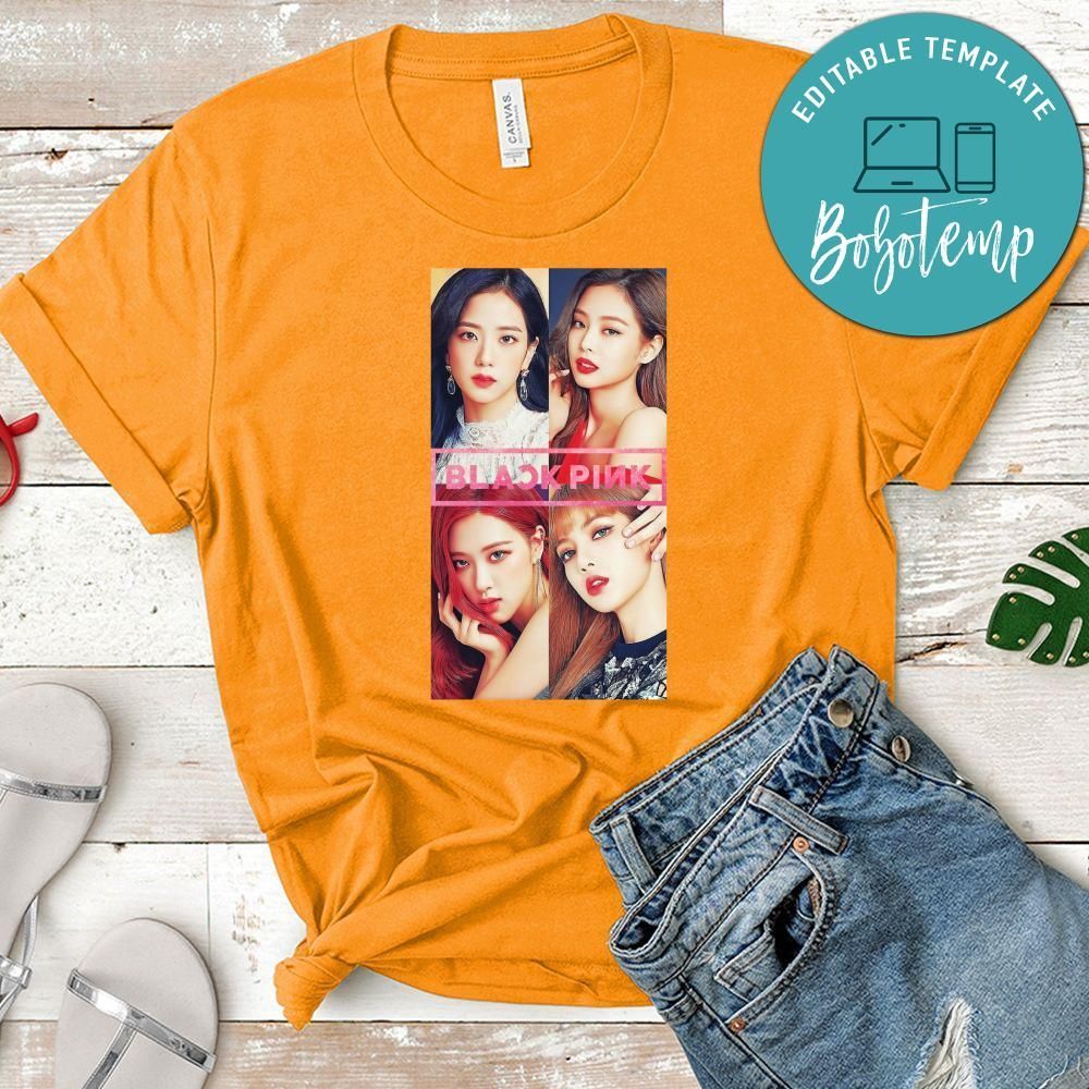 Blackpink K Pop Artist Shirt