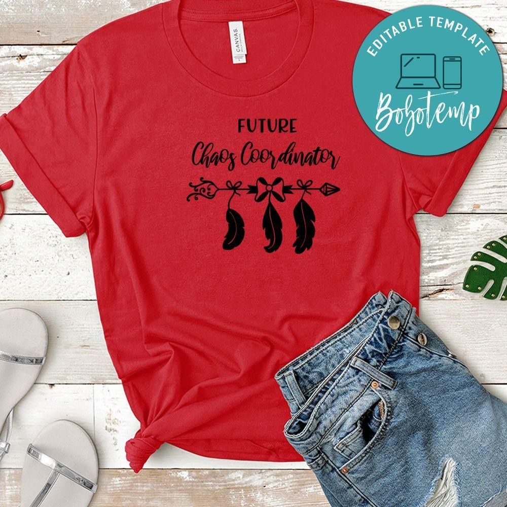 Pregnancy Future Chaos Coordinator Shirt
